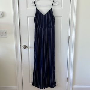 Navy Blue Jumpsuit. Size Medium